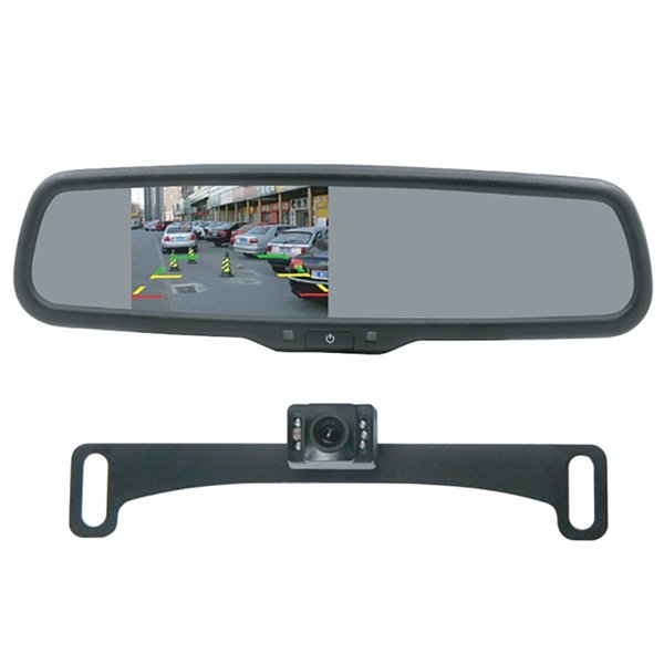 Boyo Rear View Mirror Monitor / IR Camera, 4. VTC1743M